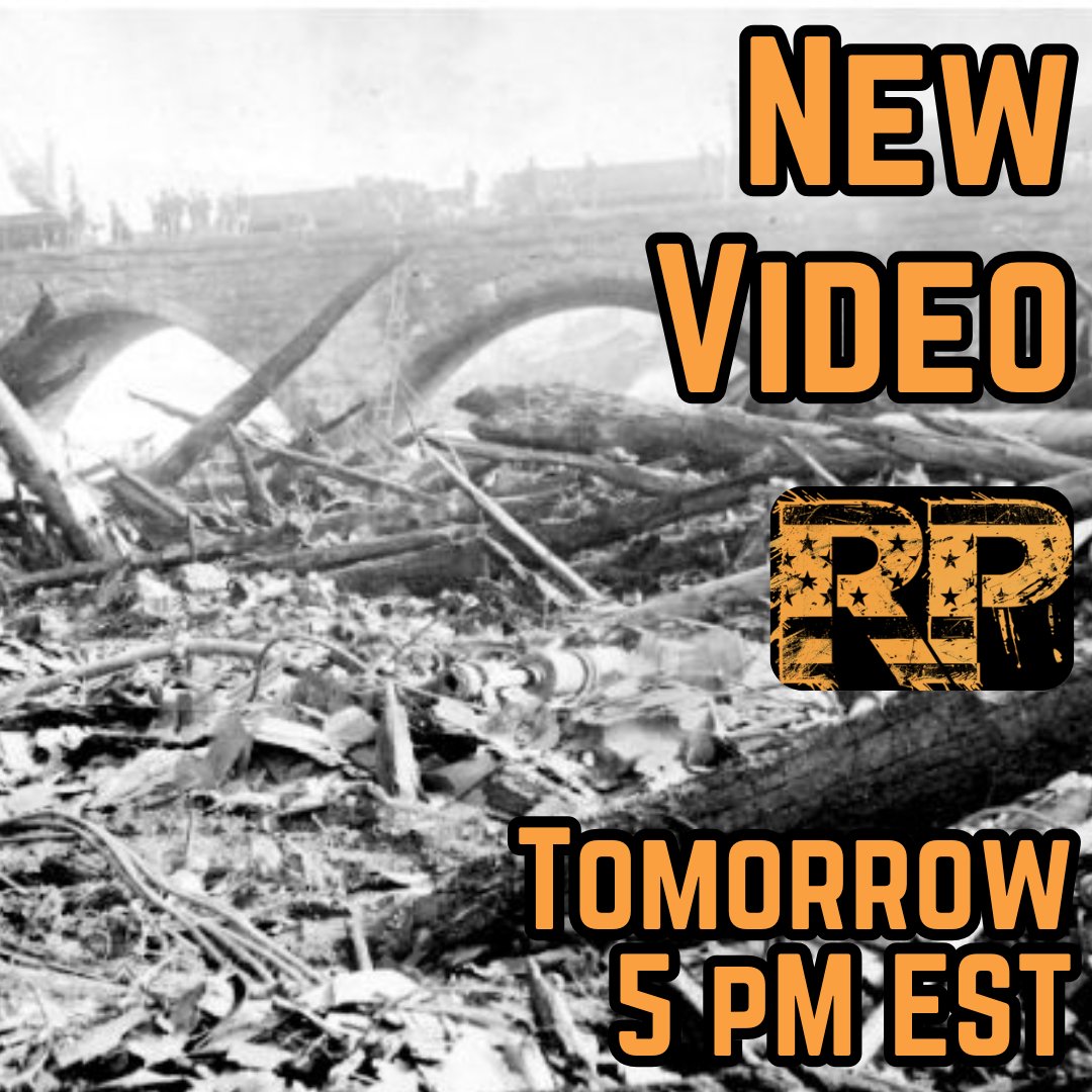 Pennsylvania Railroad, The Johnstown Flood, A Historic Bridge, And A Link To The Civil War? All hallmarks for a classic edition of Retracing History set to premiere TOMORROW! Channel Members already have access via our Ko-Fi page: ko-fi.com/redoubtproduct…