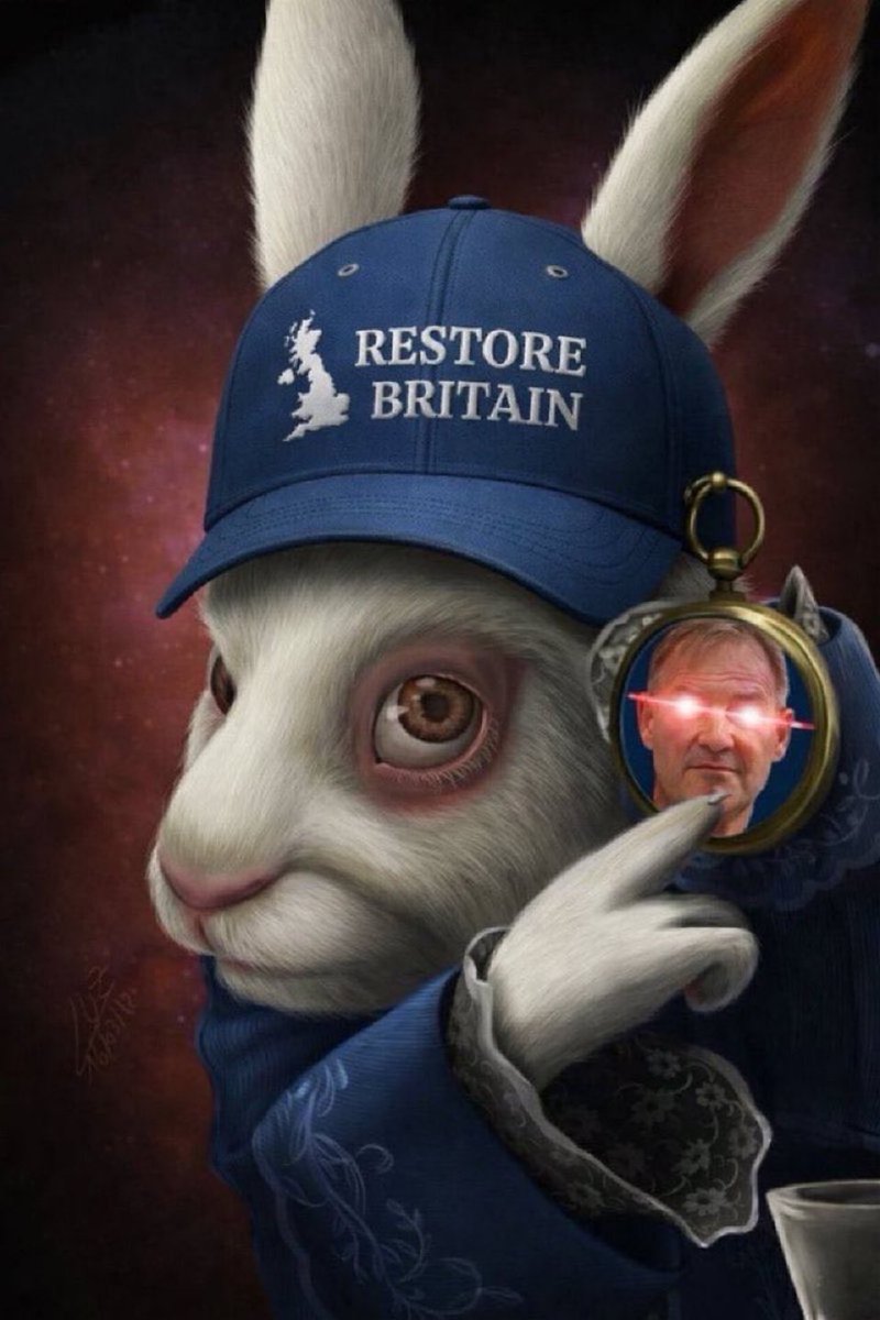 Wake up Brits…

The establishment has failed you…

Follow the White Rabbit.
