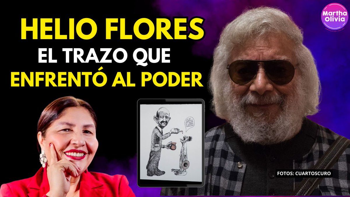 ⭕️“El Hombre de Negro”: el documental sobre la vida y obra del caricaturista Helio Flores.

👉youtu.be/r48abGtS7Q0