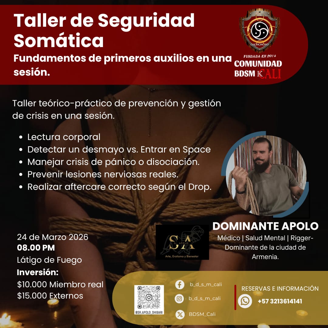 Comunidad BDSMK de Cali tweet media