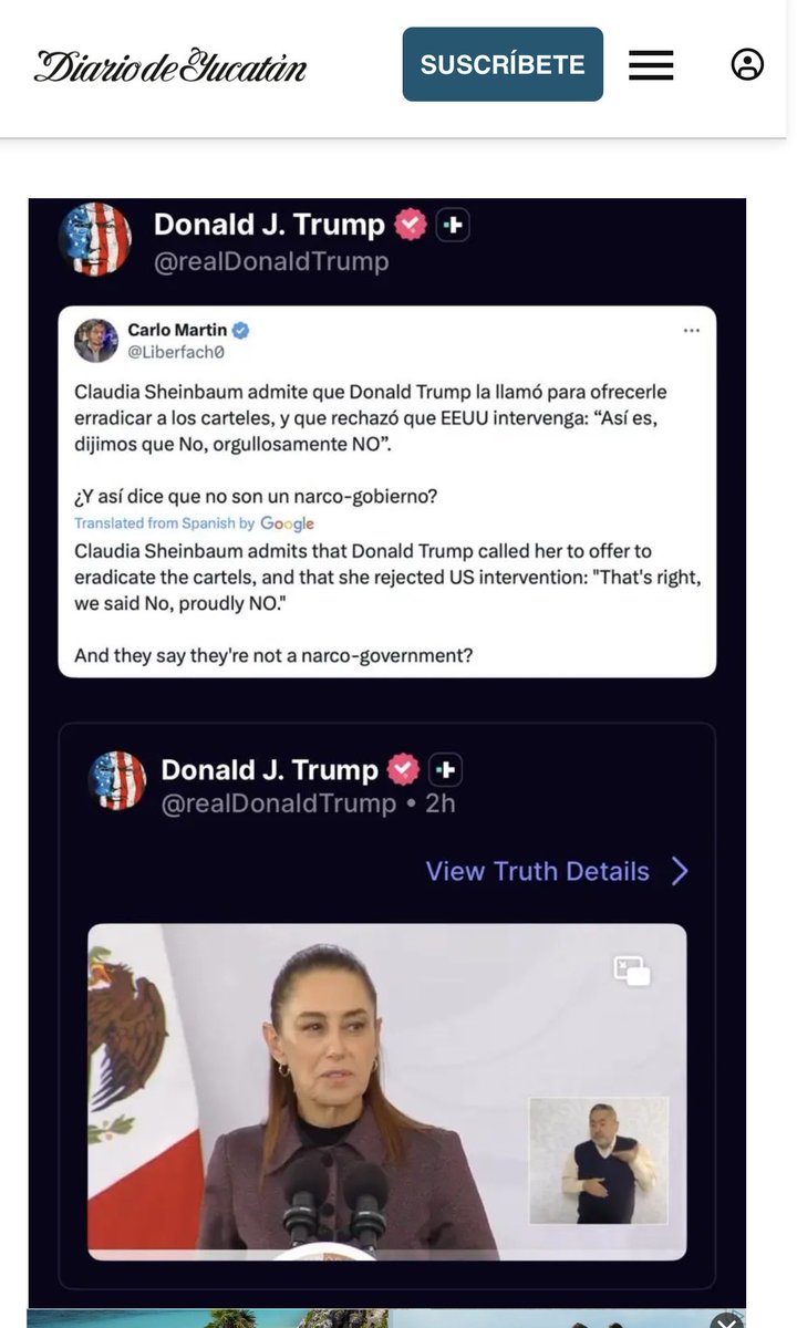 🔴 Dirán misa pero Trump tiene razón ! Tenemos un Narco Gobierno , por algo son Morenarcos