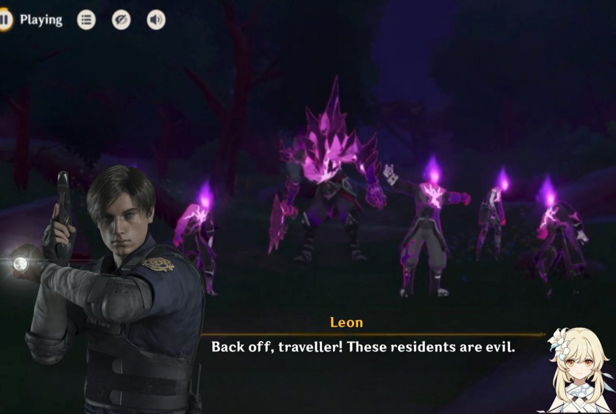 babufess's tweet photo. babu! cw // crossover Resident Evil

POV: Leon menyelamatkan traveller https://t.co/SIKF6q5e69