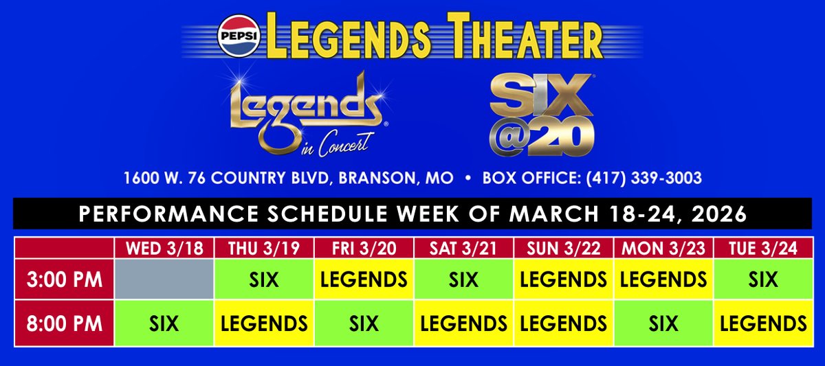 Legends in Concert tweet media