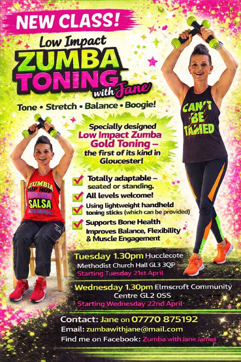 ElmscroftCommu1's tweet photo. New class starting on Weds 22nd April... https://t.co/VrJLx8GWNW