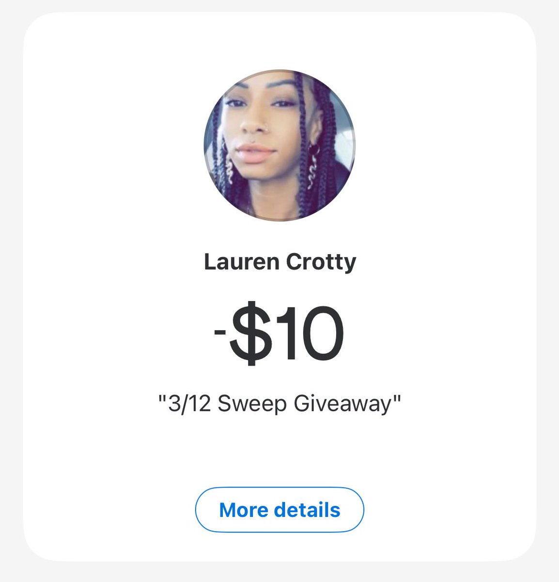 Congrats to <a href="/laurencrtty/">Lauren</a> for winning the 3/12 sweep giveaway!! 🧹🥳🔥

Make sure to follow to be entered for a chance to win more giveaways!

Stay tuned for today’s card, let’s go back to back!💯✅