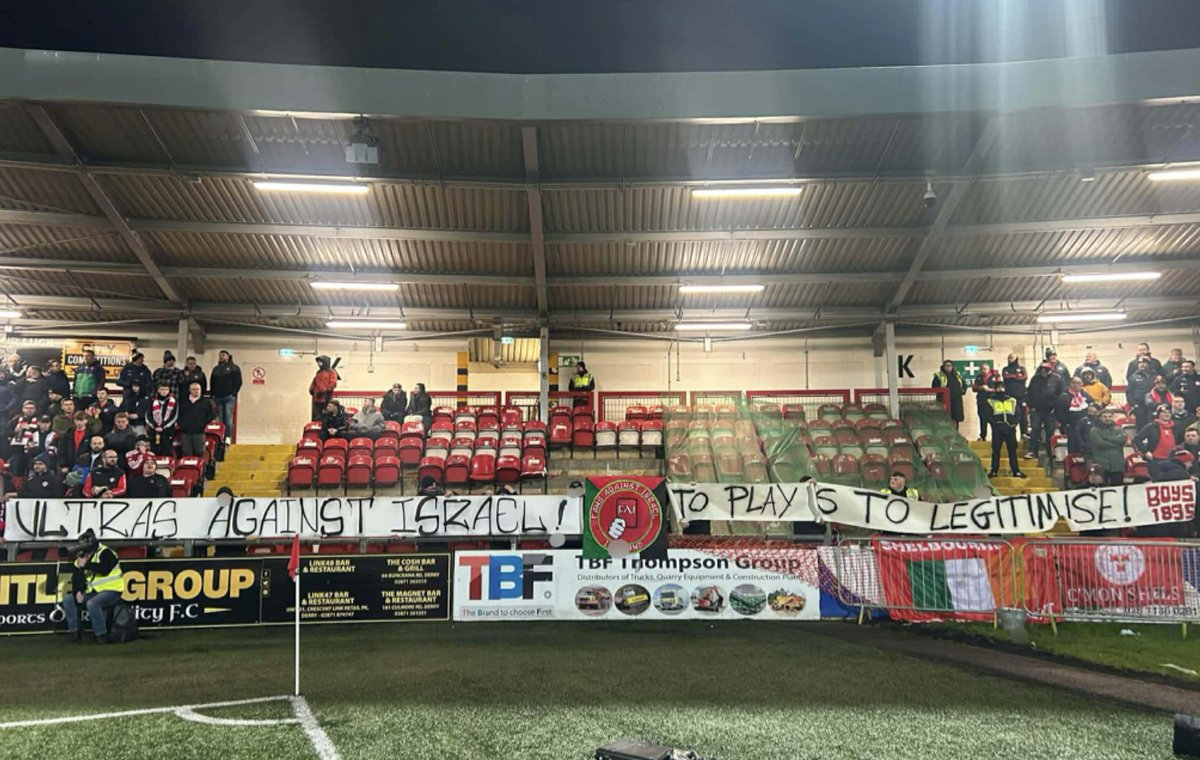 Irish Fans Against Israel tweet media