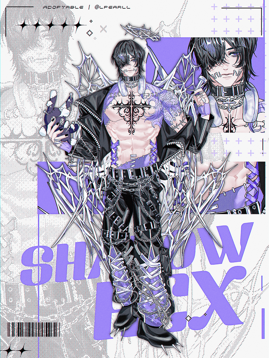 L_Pearll's tweet photo. ✦Shadow Hex✦

; Adoptable | $130

Available on Vgen

#adoptable #adopt #characterdesign #Vtuber #setprice #adoptableopen https://t.co/1fdzmuWExV