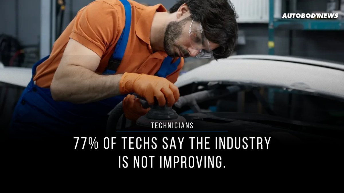 autobodynews's tweet image. Technician Net Promoter Score hit -60 in 2026. The industry has a retention problem it can no longer ignore: ow.ly/2bSB50YtObs

#MechanicLife #TechWorkplace