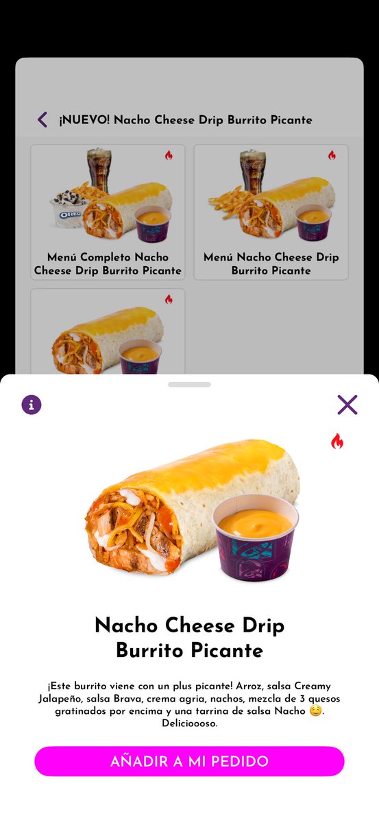 eL_Braex's tweet photo. osea que @TacoBellSpain miente en su página, porque la tarrina no está incluida en single, solo en menú. Dicho por la encargada de hoy viernes noche del local de Sambil https://t.co/Gk1qbpvSkD
