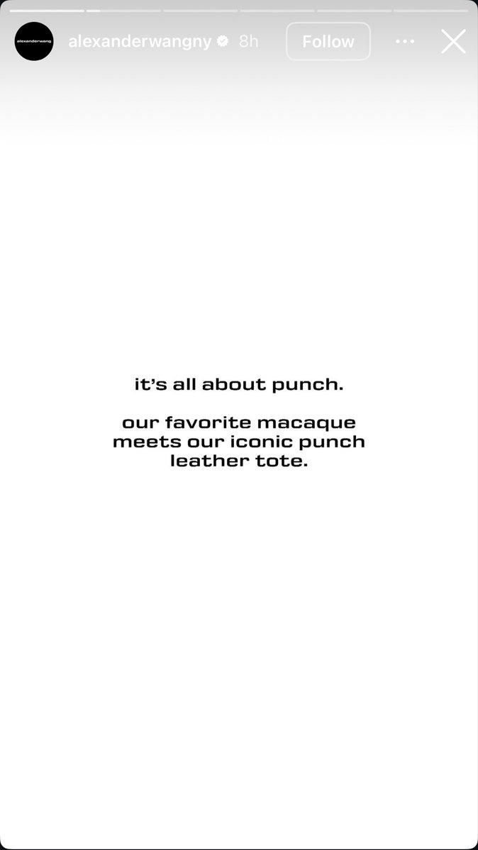 <a href="/AlexanderWangNY/">alexanderwang</a> X Punch 

First IKEA
Then Crocs
Now Alexander Wang

People told me this trend was dying 
You don’t understand that this is not a trend.

We are nowhere near peak, but we are much more global than we were at ATHs.

Feels ready