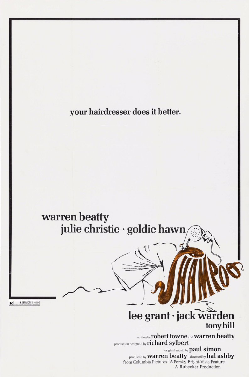 FilmNewsNos's tweet photo. 🎬MOVIE HISTORY: 51 years ago today, March 13, 1975, the movie ‘Shampoo’ opened in theaters!
#WarrenBeatty #JulieChristie @goldiehawn #LeeGrant #JackWarden #TonyBill #JayRobinson #GeorgeFurth #RandyScheer #SusannaMoore #CarrieFisher #HalAshby https://t.co/Vm1ZcLVUvx