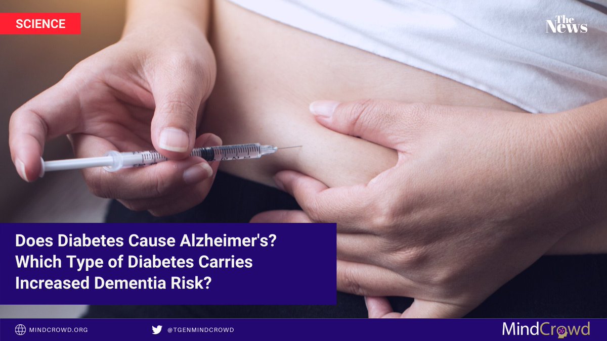 TGenMINDCROWD's tweet image. Which type of diabetes carries increased risk of dementia? 💜🧪🧠

mindcrowd.org/diabetes-and-a…

#DiabetesAwareness #Dementia #themoreyouknow