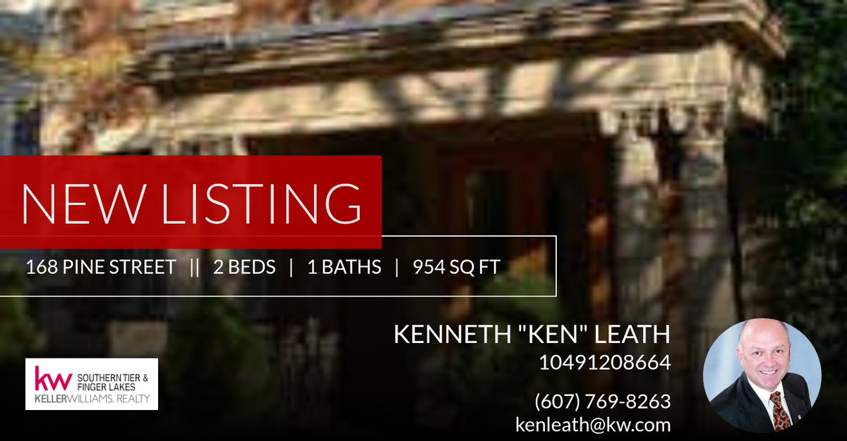 KenLeath's tweet photo. 📍 New Listing 📍 Take a look at this fantastic new property that just hit the market located at 168 Pine Street in Corning. Reach out here or at (607) 769-8263 for more information

Kenneth "Ken" Leath
Real Estate Broker, GRI
K... https://t.co/uVRDvIwRj8 https://t.co/aXQJAooHgi