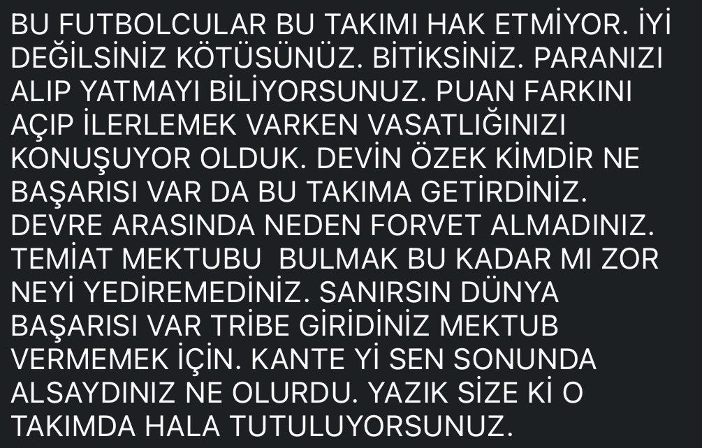 BU FUTBOLCULAR BU TAKIMI HAK ETMİYOR.

#Fenerbahçe #kante #devinözek 
 #KGvFB