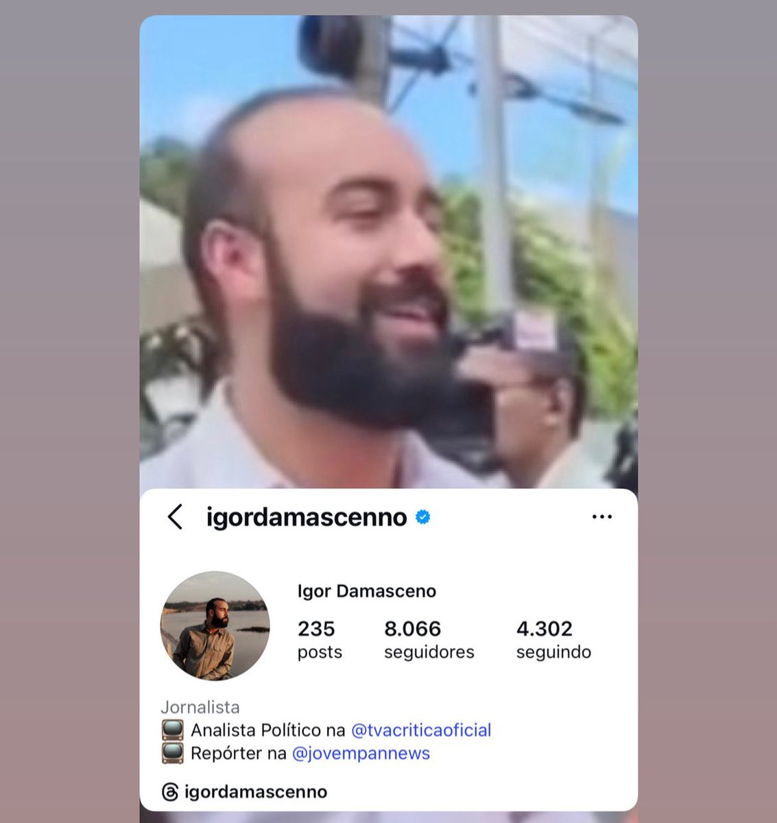 Igor Damascenno, por amor.
