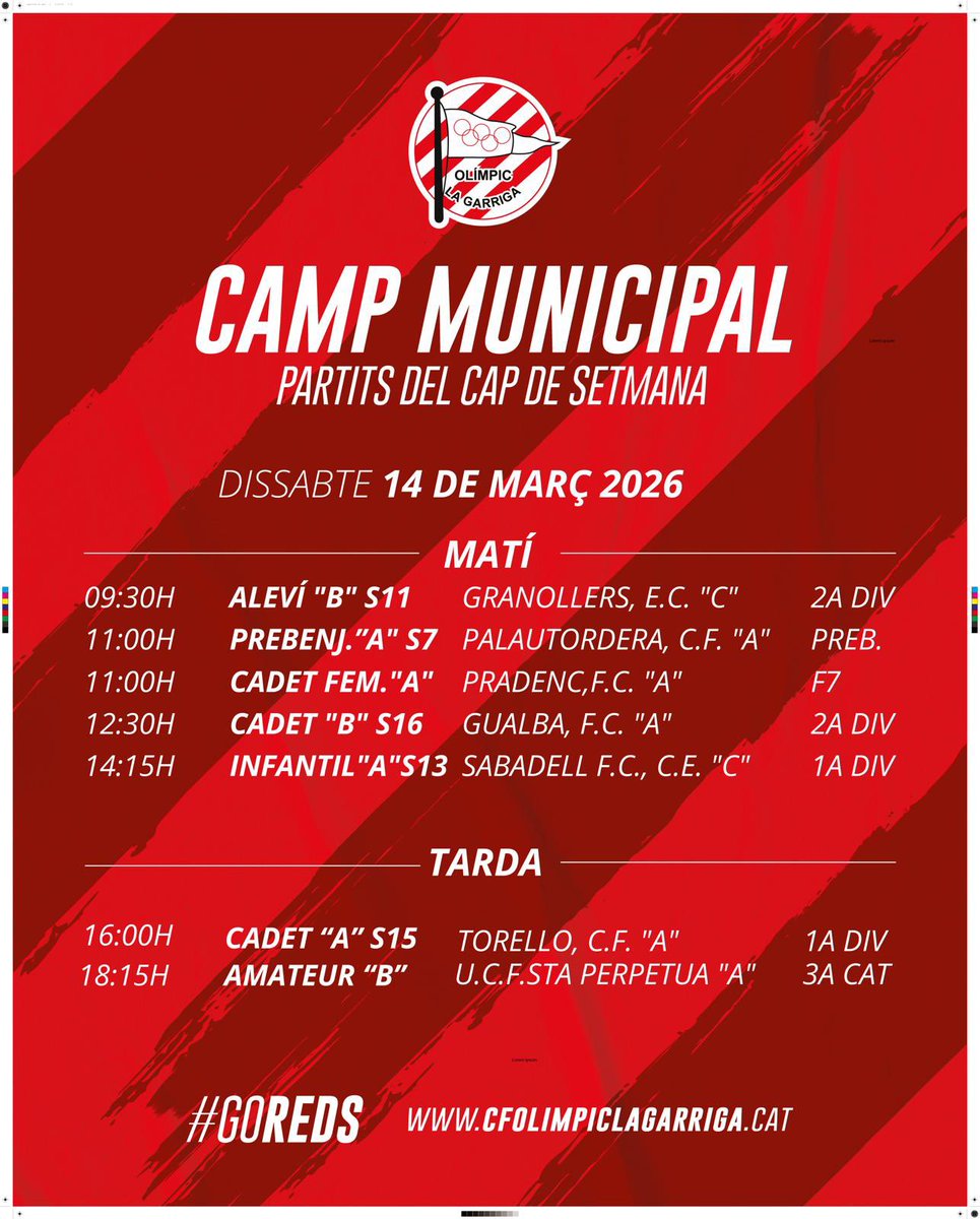 CF Olímpic LaGarriga tweet media