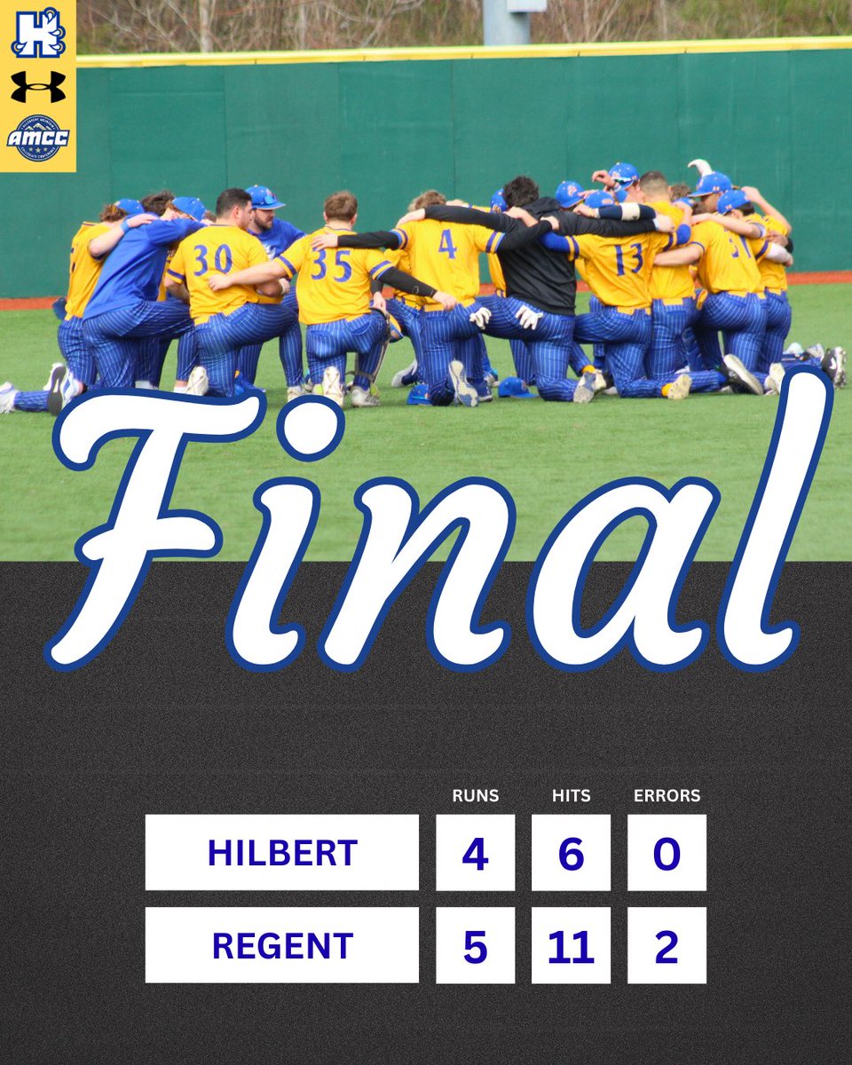 Hilbert College Baseball tweet media