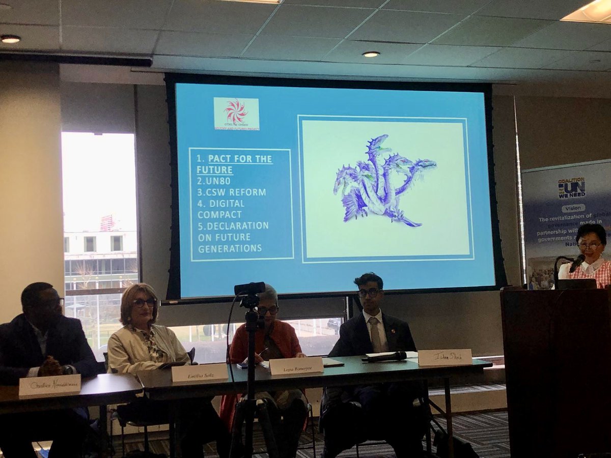 uclg_org's tweet image. 🟣#CSW
From Revitalization to Renewal: Advancing Access to Justice and Strengthening the #GenderEquality Architecture

SG @UCLG_Saiz highlights that alliances between #LRGs &amp;amp; CSO must go beyond sole participation and start influencing truely global policy making