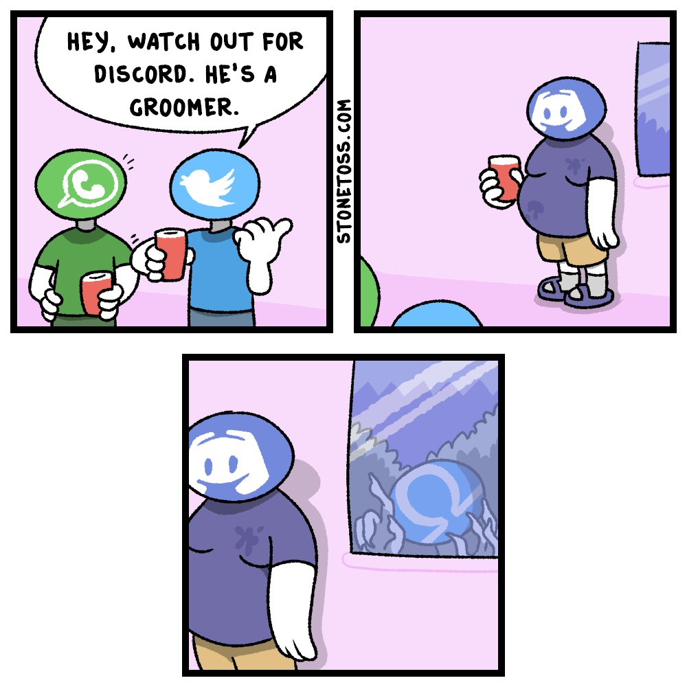 Stone tossers tweet media