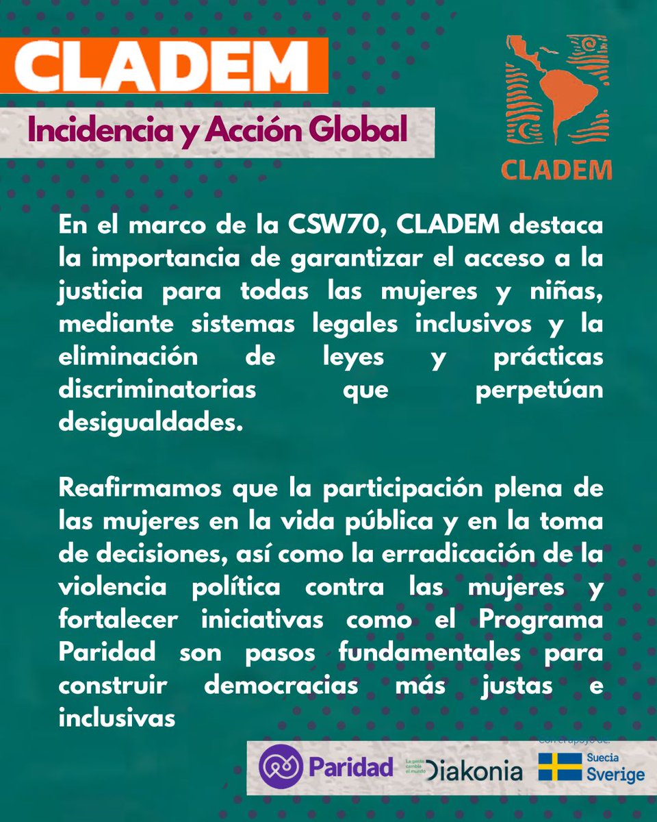 CLADEM Regional tweet media