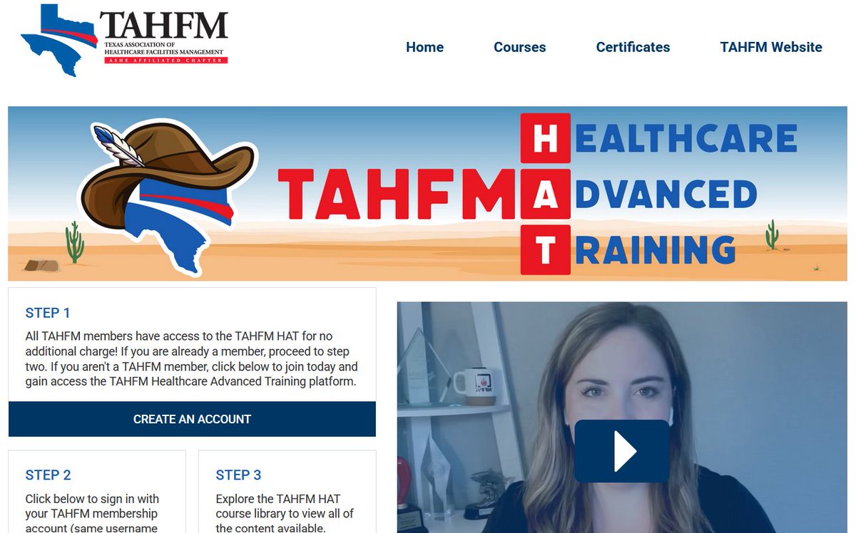 📚 TAHFM Members — are you visiting TAHFM HAT? Earn continuing education credits online at no additional cost.

Explore available courses:
👉 pathlms.com/tahfm

#TAHFM #TAHFMHAT #ContinuingEducation #OnlineLearning #HFM