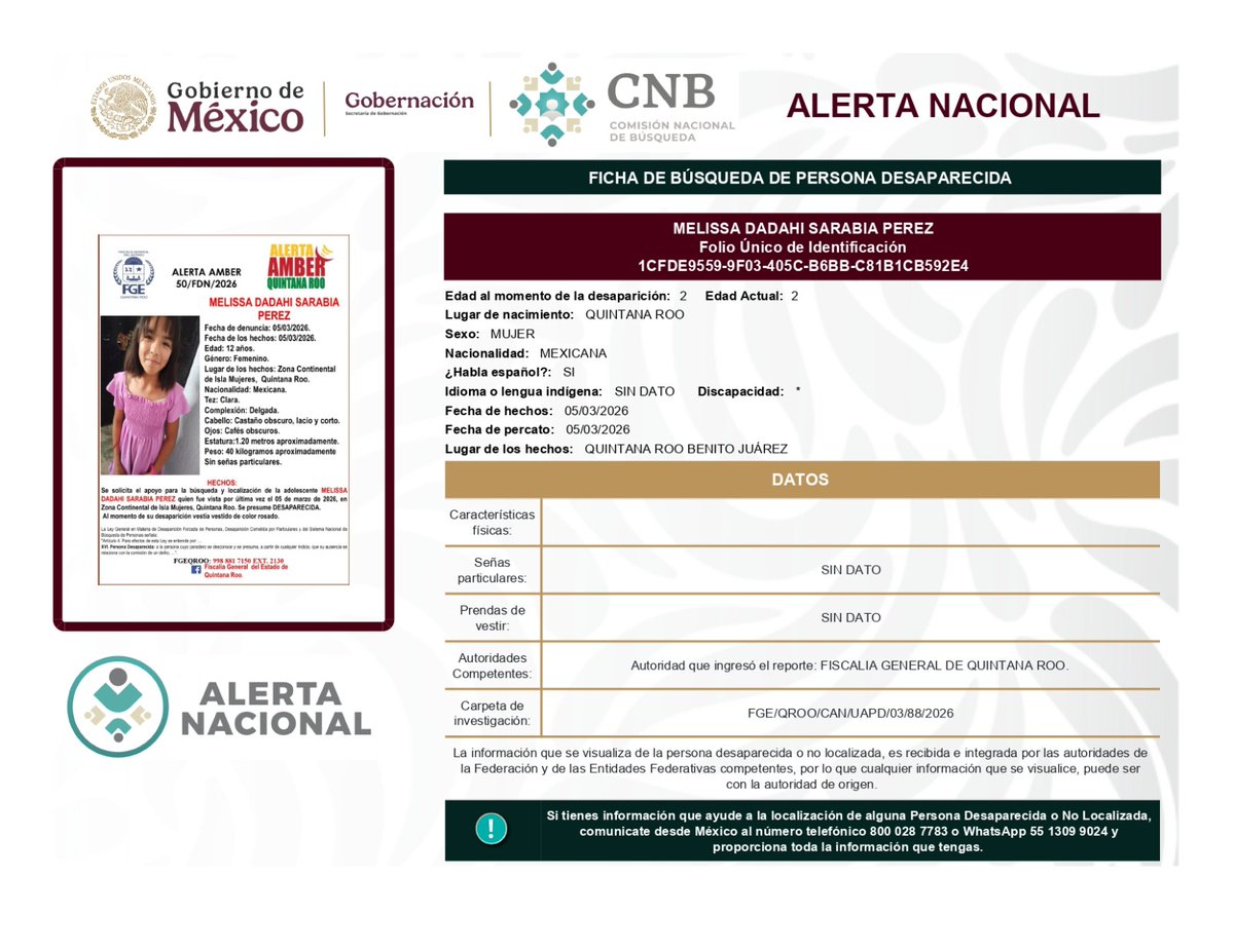 Alerta Amber (@aamber_sin) on Twitter photo 