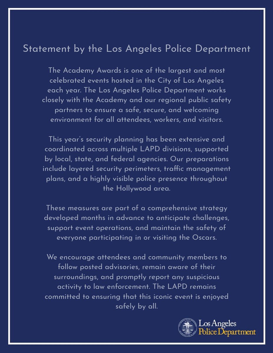 LAPD HQ tweet media