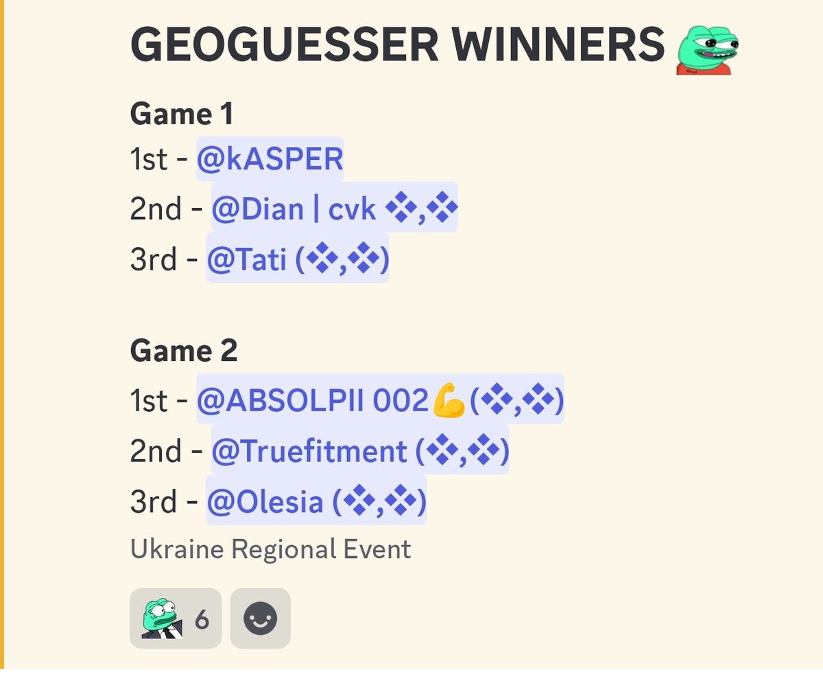 Day 12 Trying winning event at <a href="/ritualfnd/">Ritual Foundation</a> 

Lets gooooo today winning 2 event which my total events are 42

Geoguessr is the easiest for me to winning. Also that ritual word sometimes skemmm lmaooo