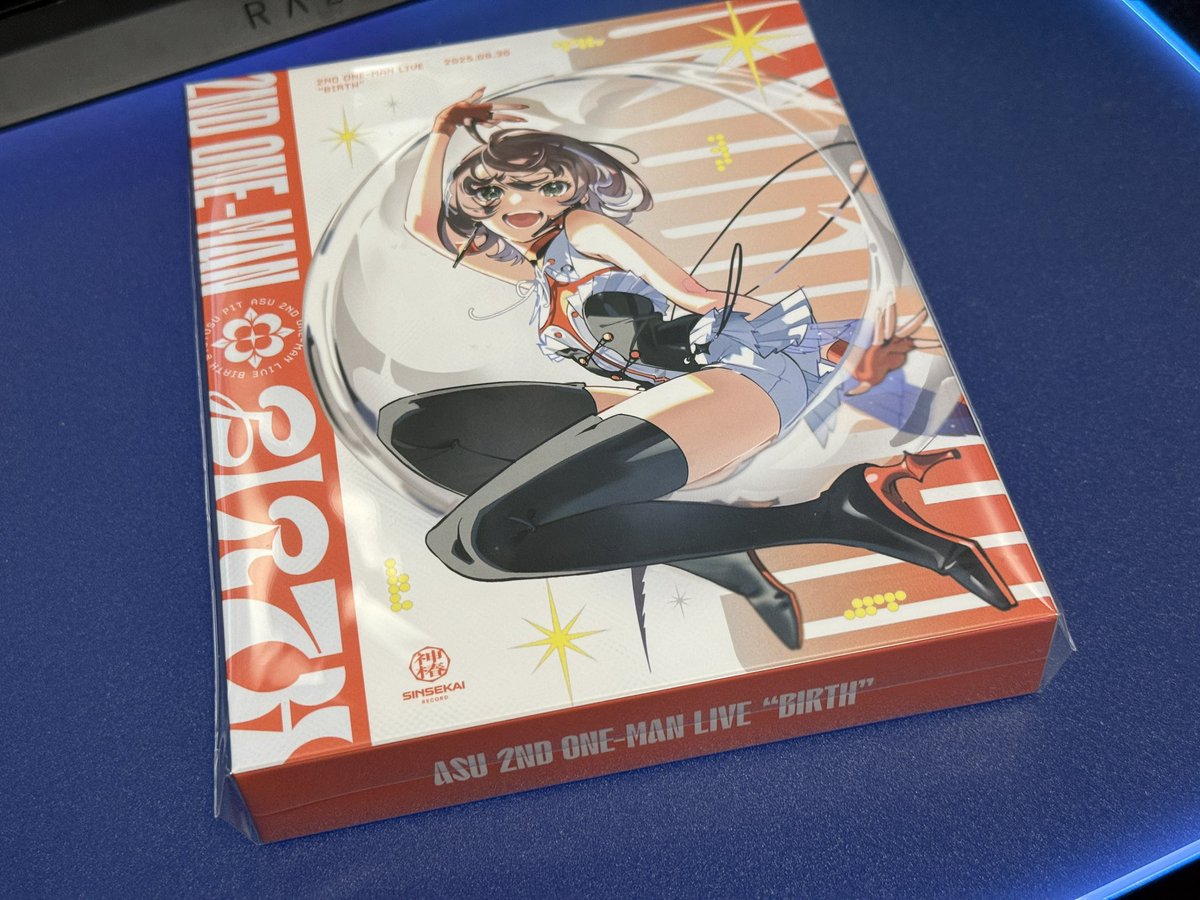 samurairocket's tweet photo. 明透 birth Blu-ray 届いた！ https://t.co/xdk2z9s8nu