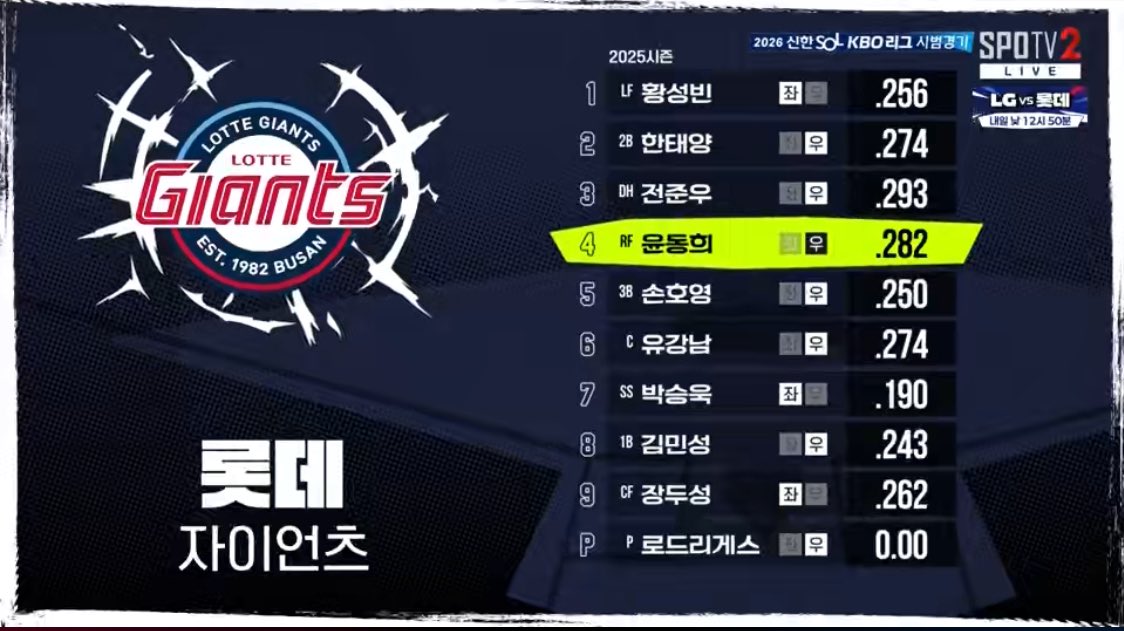 동희빠졌는데 또다른동희들어옴