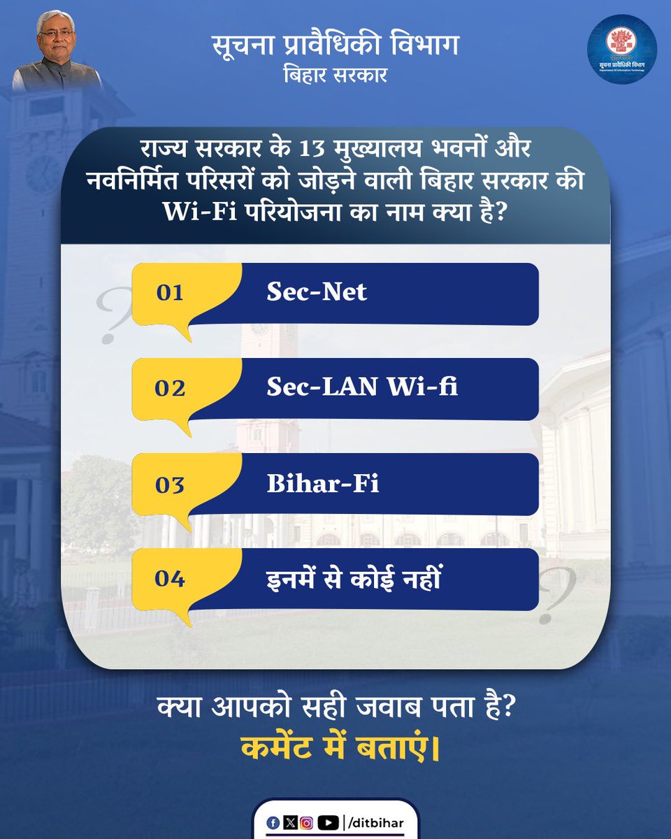 Department of Information Technology, Bihar tweet media