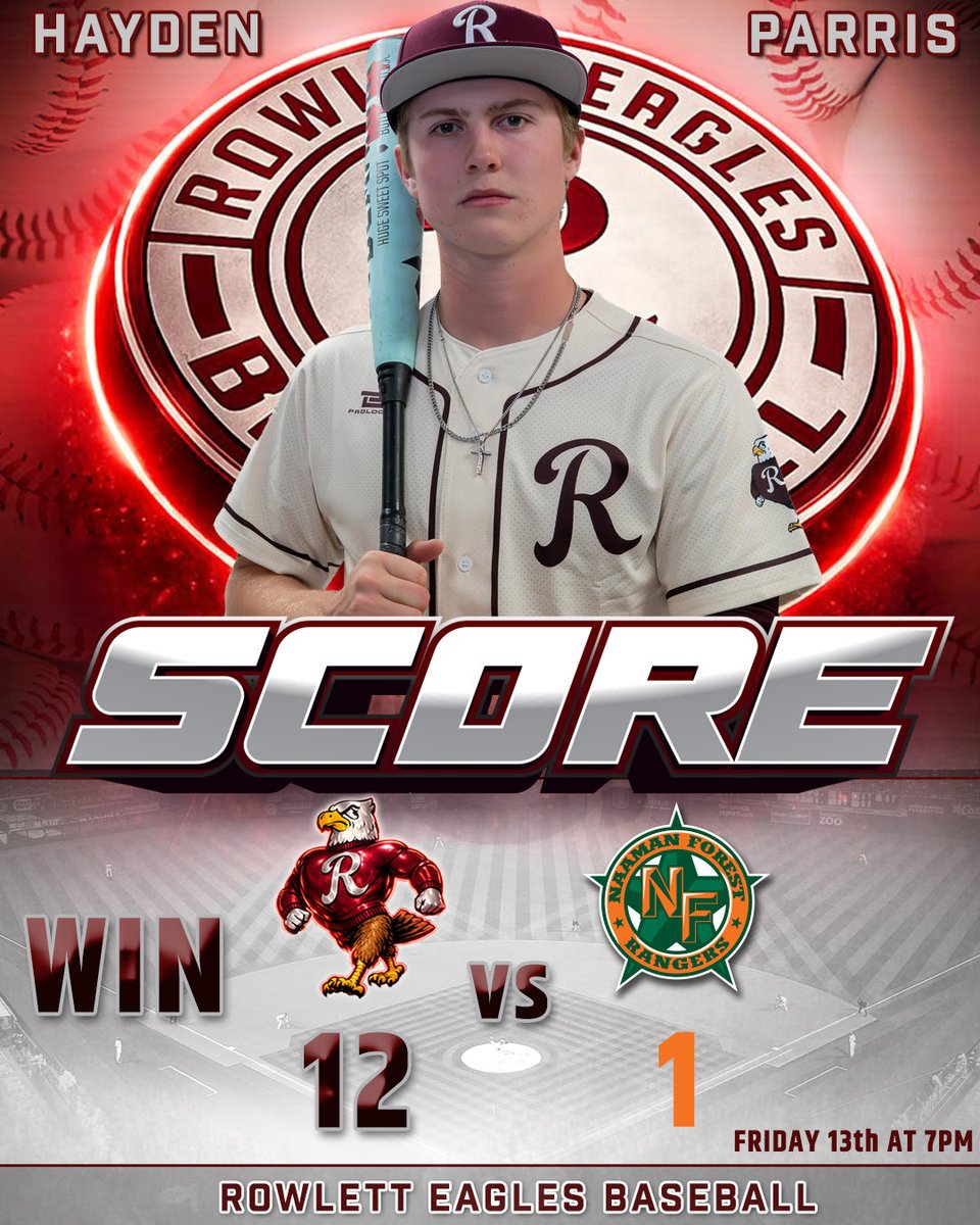Rowlett HS Eagle Baseball #RFTB tweet media