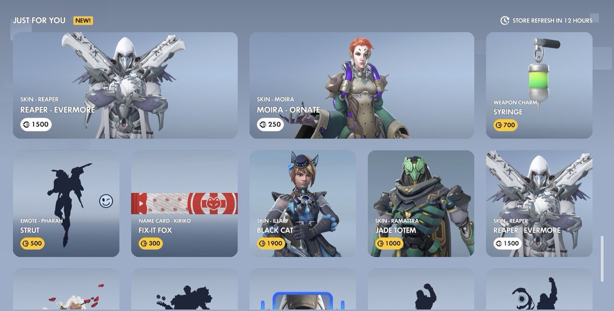 ZENGYATTA's tweet photo. Guys do i get evermore reaper or evermore reaper what do we think hmmmm #pondering #descisions https://t.co/EGXVT84be2