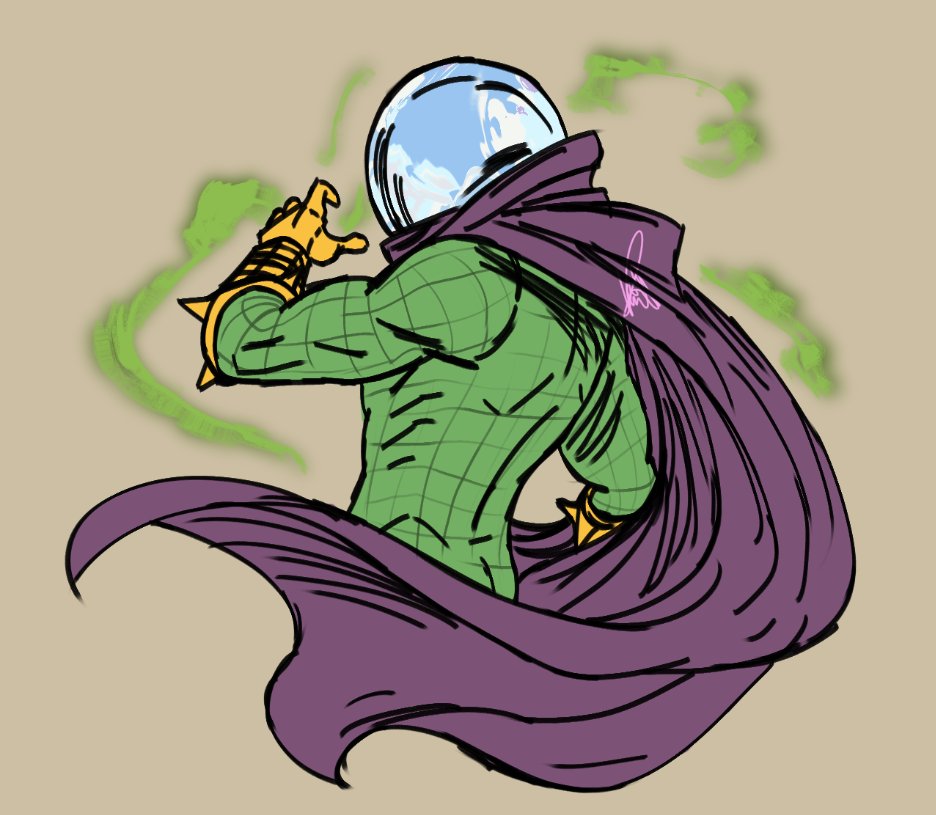 CASSlDYFROST's tweet image. Mysterio 🔮