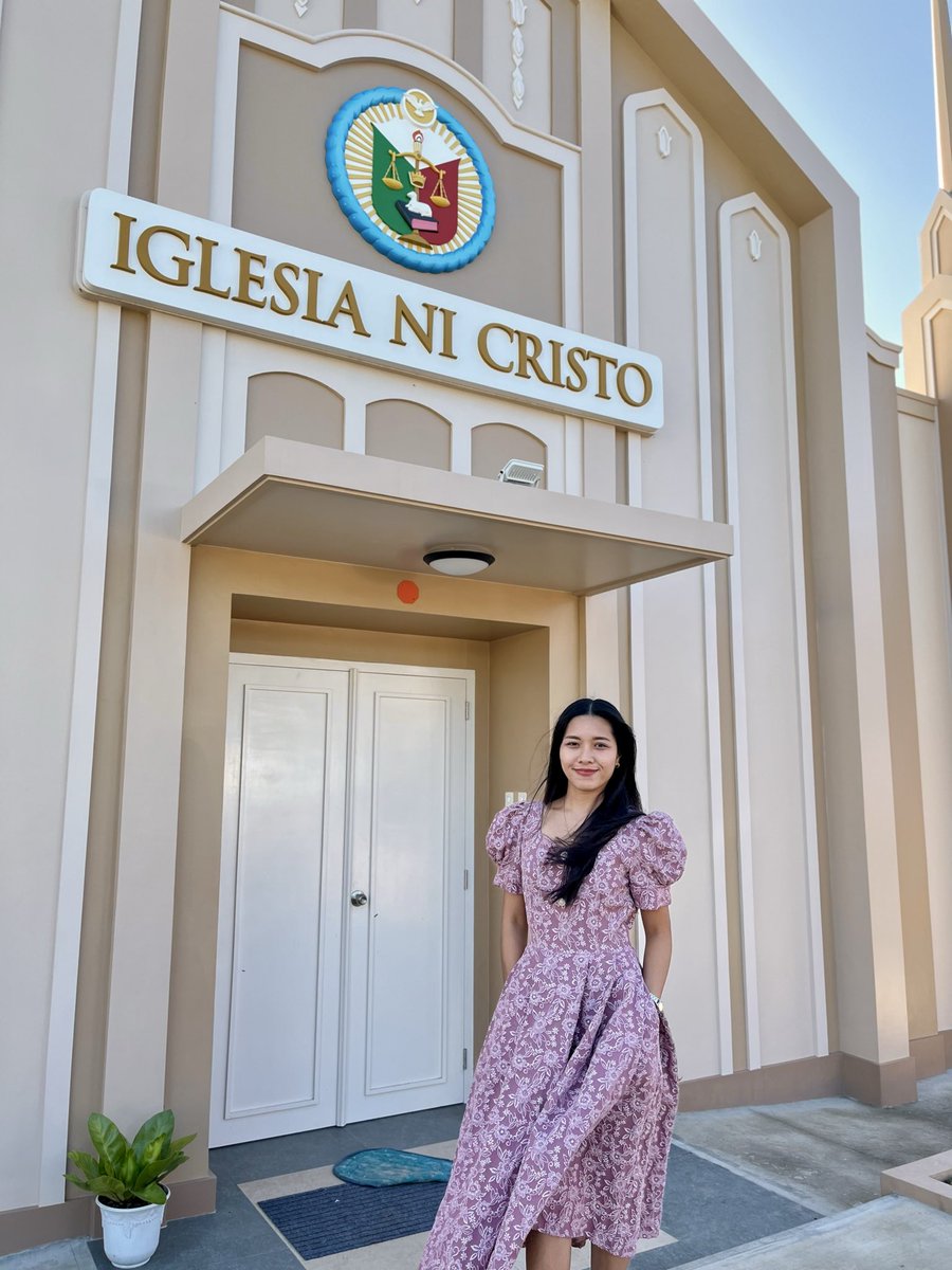 dacillova's tweet photo. Nothing feels better than being in the house of worship. Thankful always. 🤍

First time performing my duty at the dedication of the house of worship.
#choir  #inc #ootd https://t.co/9G8LbiYvcT