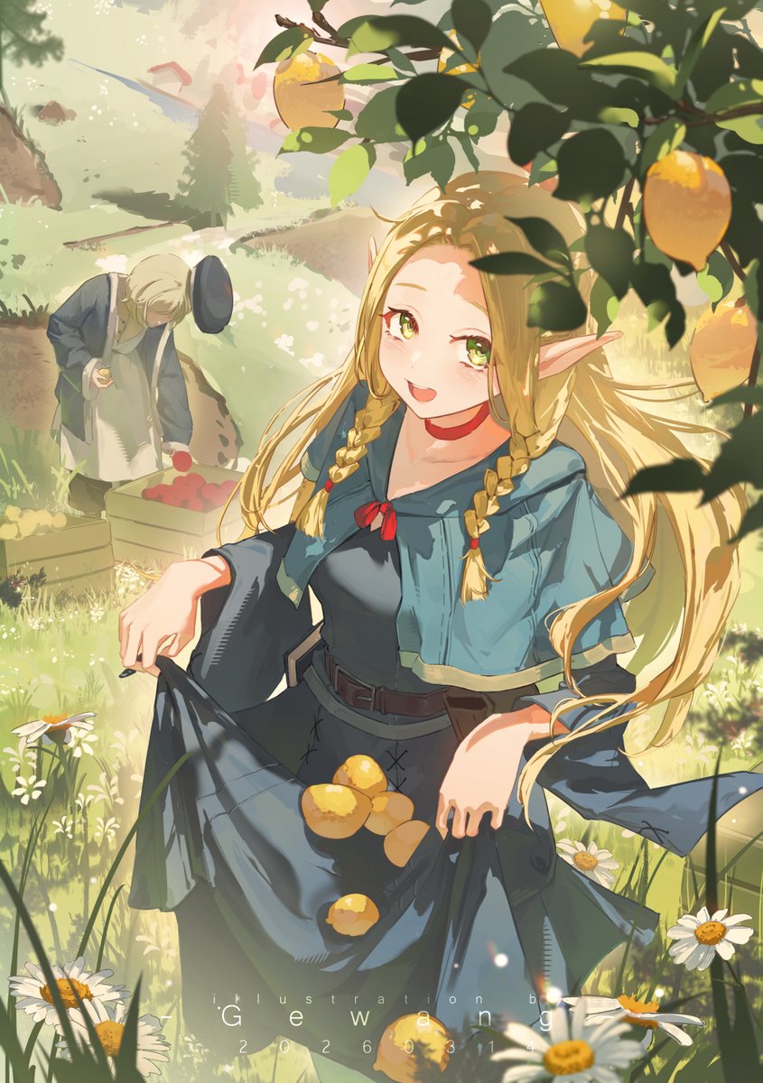 #ダンジョン飯 #マルシル #ファリン 𝓁ℯ𝓂ℴ𝓃 𝓉𝓇ℯℯ