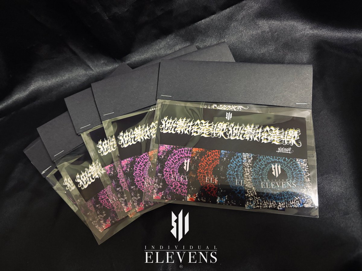 <a href="/IND_ELEVENS_11/">INDIVIDUAL ELEVENS</a> 
INDIVIDUAL ELEVENS 非公式グッズ

5枚セットステッカー販売開始👀

私のカリグラフィーとロゴが入った
ステッカーになります！
オンラインショップで販売中

ash69ink3ww.base.shop/items/137797429