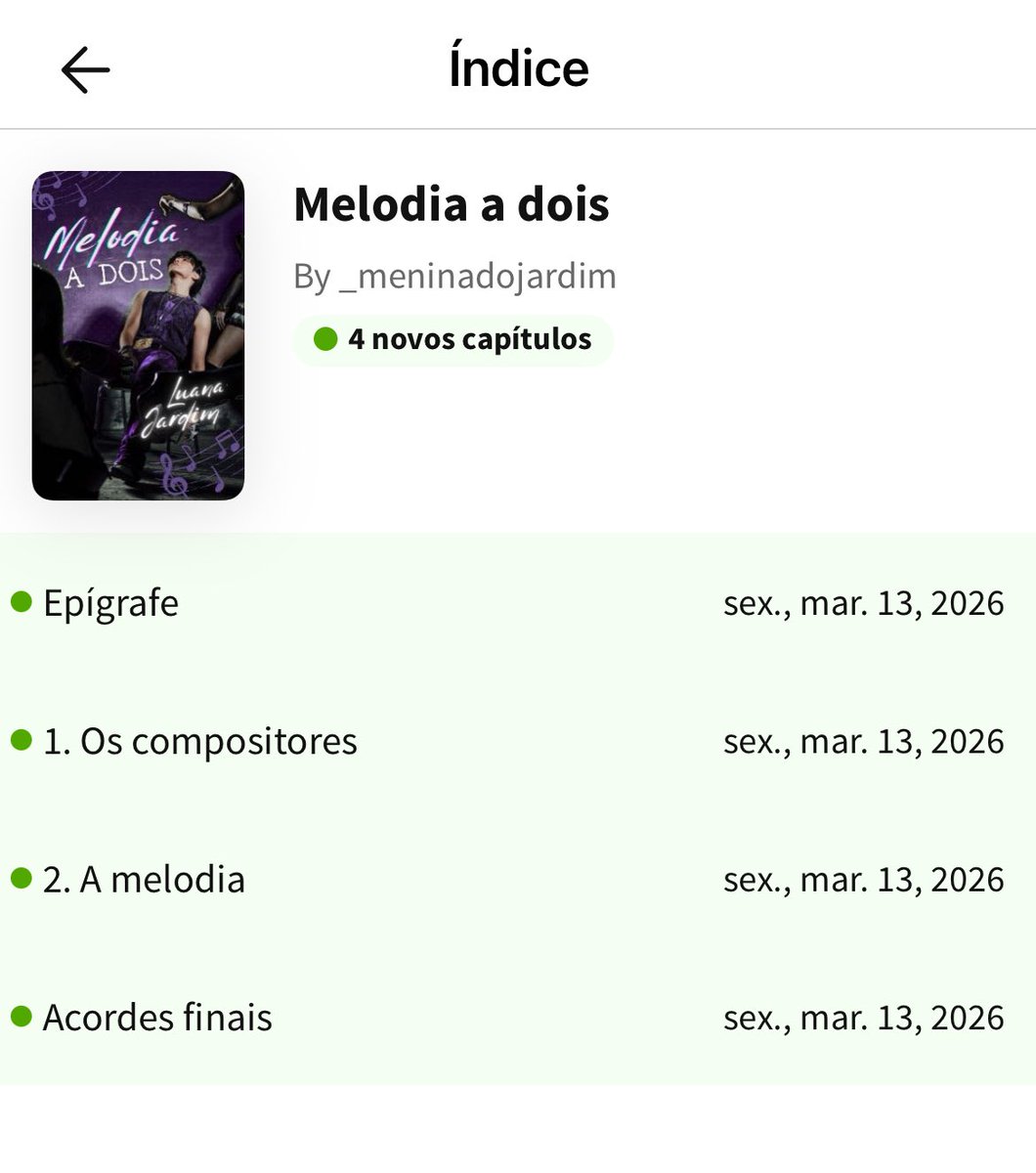 🎶 Livro novo no Wattpad! 🎶