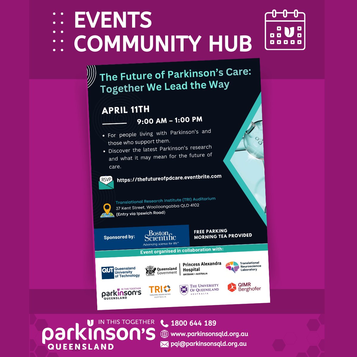 Parkinson's QLD Inc. tweet media