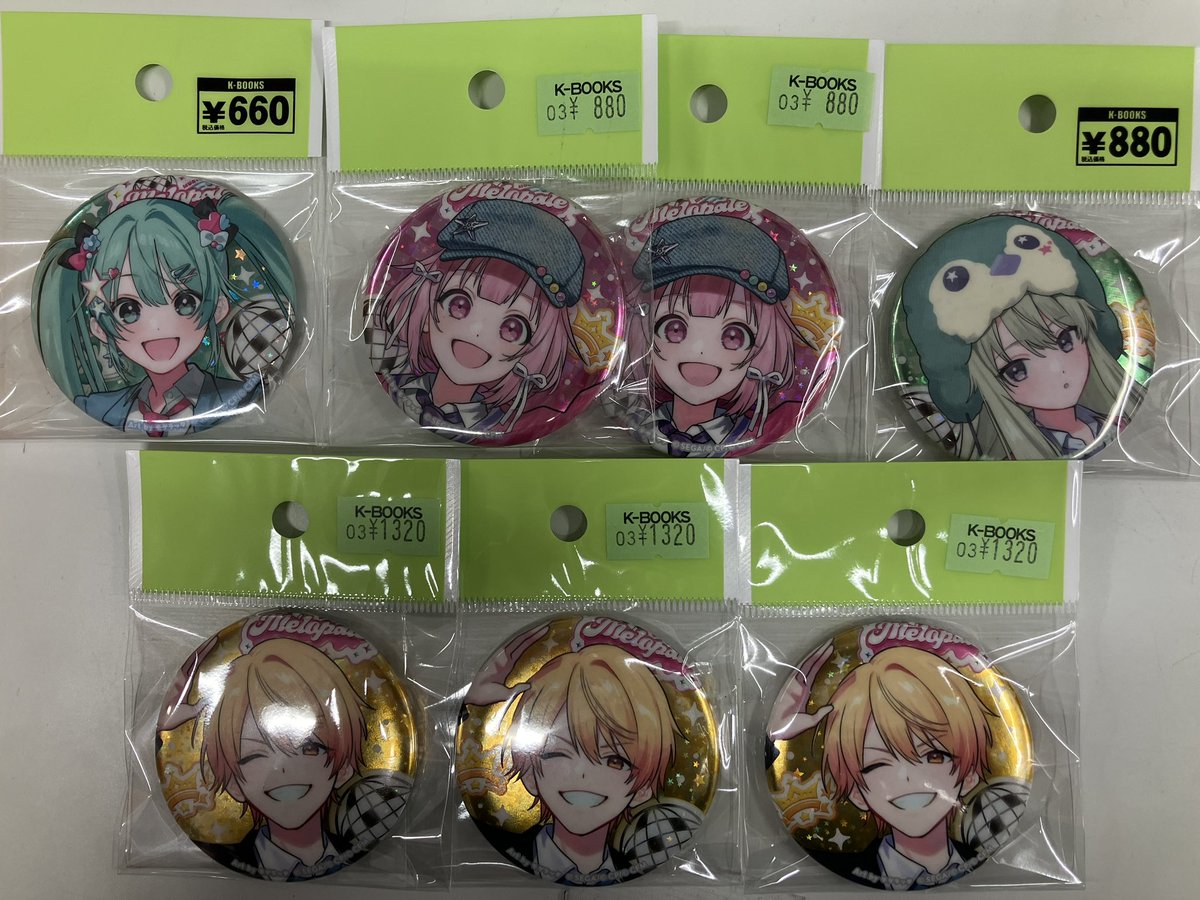 入荷情報】 プロジェクトセカイ メロパレ コラボカフェ ホログラム缶
