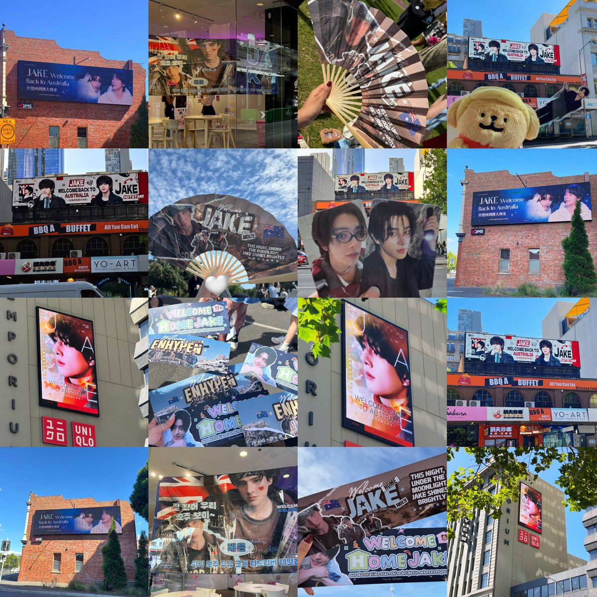 all of these jake’s project in melbourne really warms my heart. knowing that so many people love and support him makes me feel immensely happy because he is receiving all the good he deserves in this world. thank you to all the fans for welcoming jake so warmly and showing your
