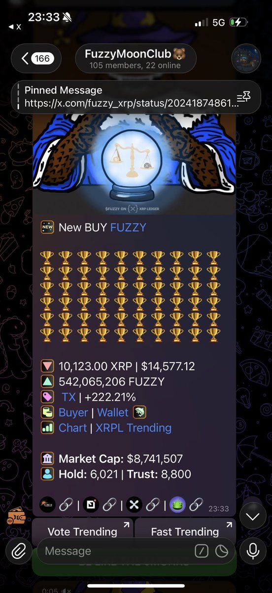 xrprospector111's tweet photo. 10,123 $XRP Buy on $FUZZY. Huge NFT buys are coming in as well. Big moves are happening. https://t.co/EwvXwALGTs