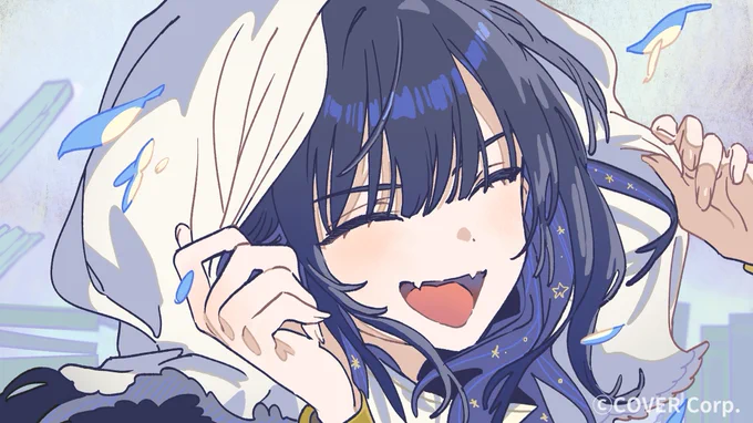 [Work] I created the illustrations featured in the story video for Kronii's Birthday Live. Happy birthday to Kronii!