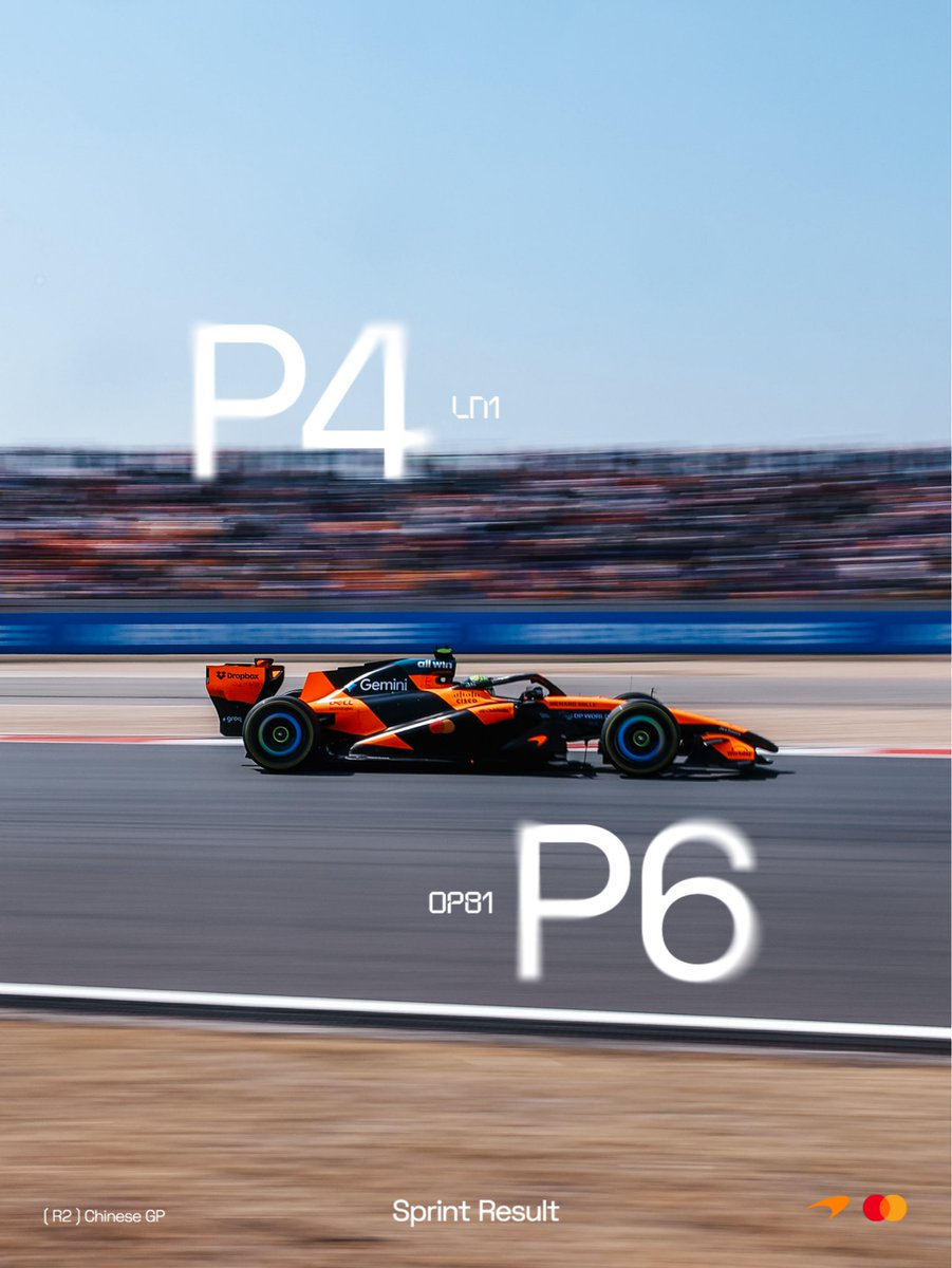 McLaren Mastercard Formula 1 Team tweet media