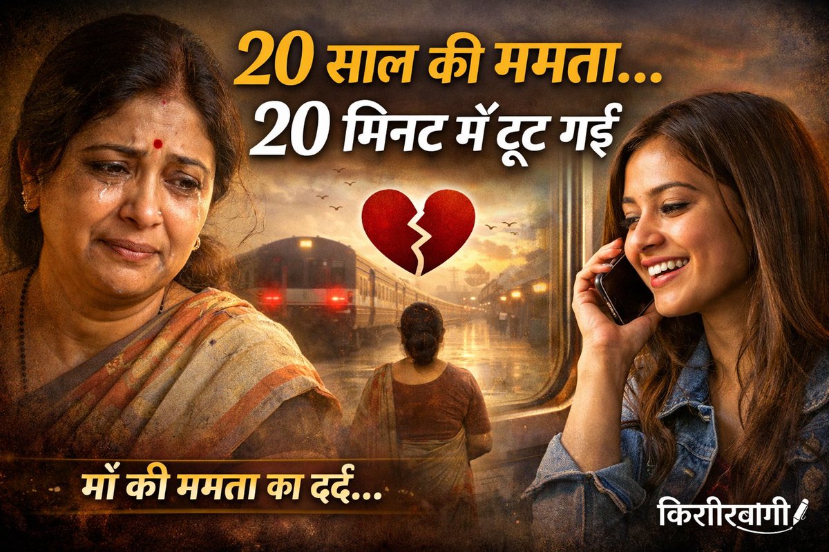 Kishorwani70714's tweet photo. जिस मां ने 20 साल तक अपनी बेटी को अपनी दुनिया समझकर पाला, आज उसी बेटी को मां का प्यार जेल लगने लगा 👇

https://t.co/9KrOUrXS2u

 #kahani #story #kishorvani #किशोरवाणी #bebakbihari #हिंदीसाहित्य #kumarsaroj #furry #PekinExpress
#moralstory
#EmotionalStory #AuthorsOfX #WritersOfX https://t.co/X4qwiPyUcR