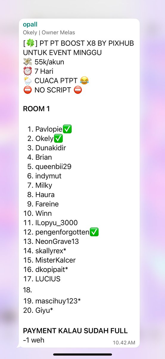 OPEN ROBUX | GIG 💫 tweet media