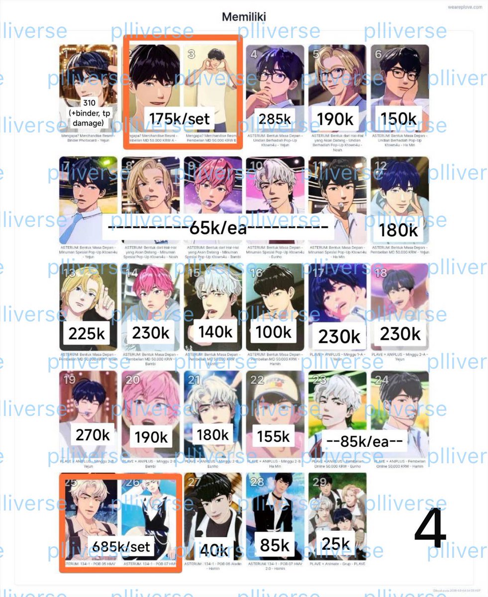 plli, wts semua yg difoto dan masih banyak merch lainnya.

nanti dishare di go ku mulai jam 3 sore, yg mau join bisa dm 🫶🏻