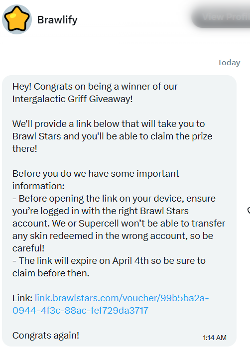 thank you for the free skin <a href="/TheBrawlify/">Brawlify</a> ❤️