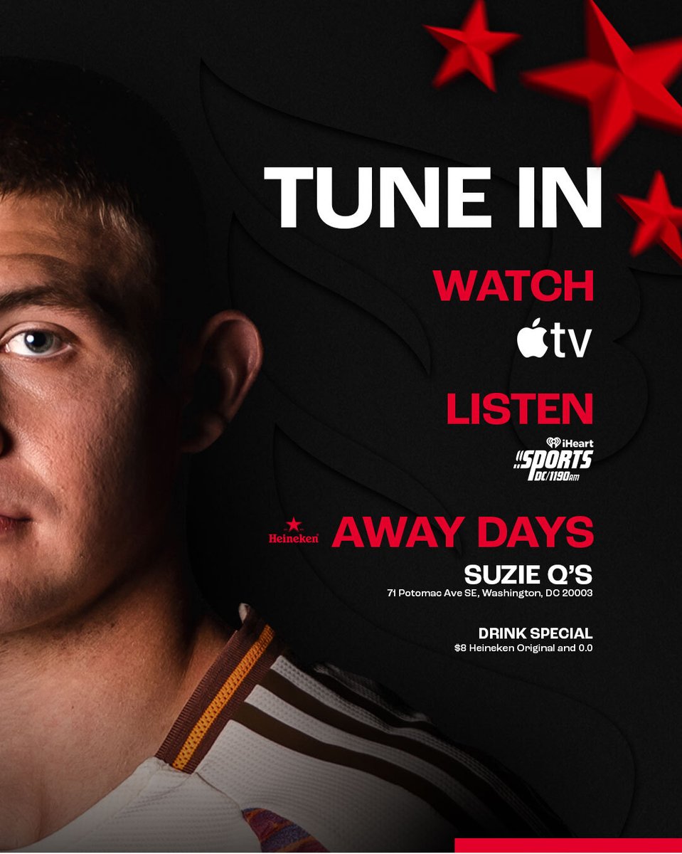 dcunited's tweet photo. MATCH DAY IN THE WINDY CITY!
Watch #CHIvDC on @AppleTV: https://t.co/6t5lGZmCz4 https://t.co/MJAHeWIarg