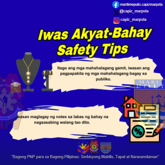 capiz_marpsta's tweet photo. #BagongPilipinas
#ToServeAndProtect
#ByLandAndSeaWeOvercome
#BagongPNPparaSaBagongPilipinas
#SerbisyongMabilisTapatatNararamdaman https://t.co/7aAFZZ3kzx